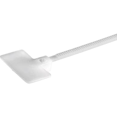 Kabelmarkör Utskriftsområde: 20.6 x 9.3 mm Natur