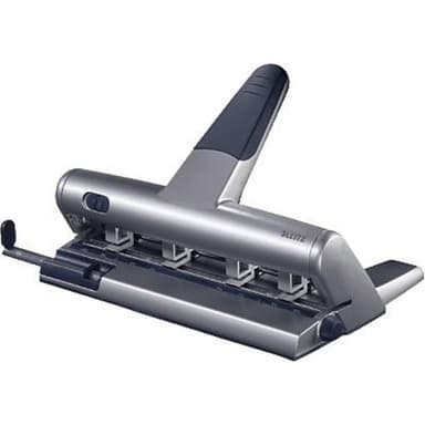 Leitz flerfaldig hålslagare AKTO 5114/5114-00-84 silver