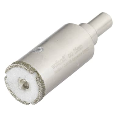 Wolfcraft 5924000 Hålsåg 25 mm diamant-belagd 1 st