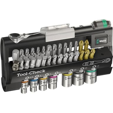 Wera Tool-Check 1 SB 05073220001 Bit-Set 32 delar Spår,