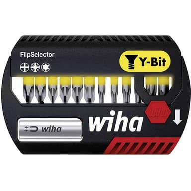 Wiha 41827 Bit-Set 13 delar Stjärnspår Pozidriv, TORX