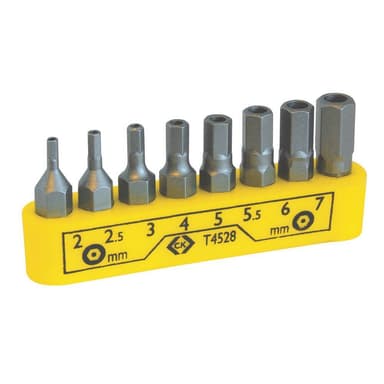 C.K. T4528 Bit-Set 8 delar Inner-sexkantig BO