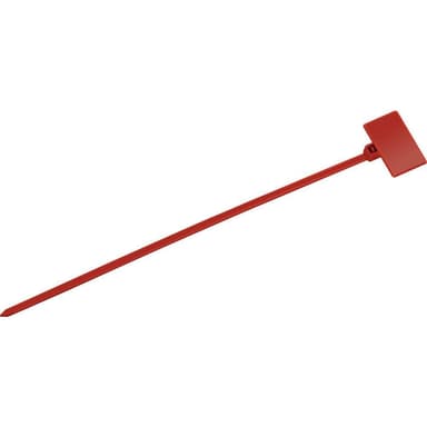 Kabelmarkör Utskriftsområde: 20 x 13 mm Röd TRU