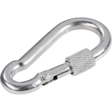 TOOLCRAFT 486747 Brandkarbinhake med skruvlås (L x B)