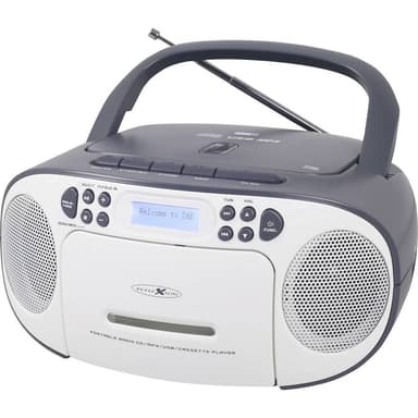 Reflexion CD-radio DAB+, DAB, FM AUX, CD, Kassett, USB