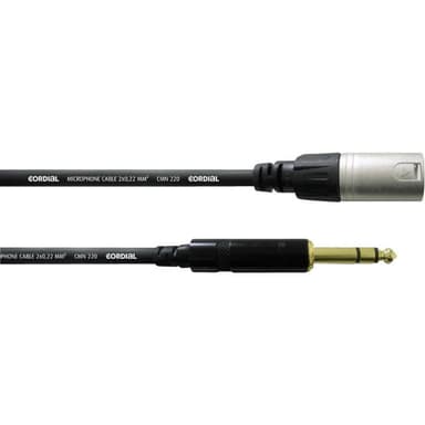 Cordial CFM3MV XLR Adapterkabel [1x XLR-hankontakt - 1x
