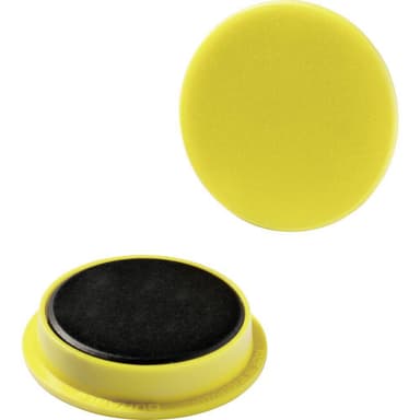 Durable Magnet 475404 (Ø) 37 mm rund Gul 1 set 475404