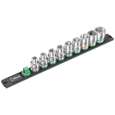 Wera C Imperial Hylsnyckelsats imperial 1/2 9 delar