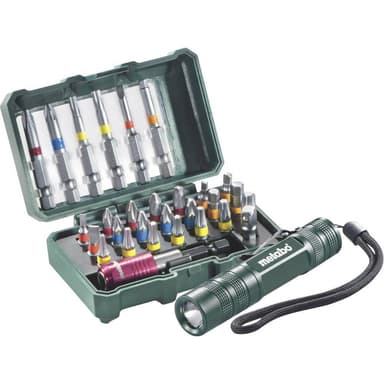Metabo 626721000 Bit-Set 29 delar Stjärnspår Pozidriv,