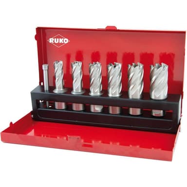 RUKO 108820 Kärnhålsborr 7 delar 12 mm, 14 mm, 16 mm,