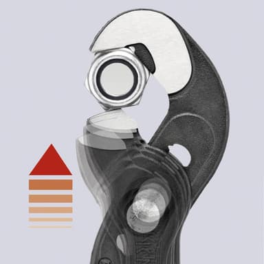 Tångnyckel 32 mm 250 mm Knipex Raptor