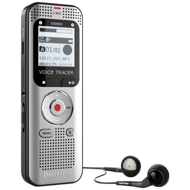 Philips DVT-2010 Digital Diktafon Inspelningstid (max.)