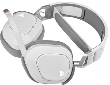 Corsair HS80 Wireless gaming headset (vit)