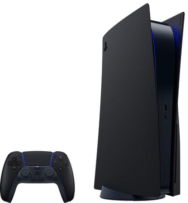 PS5 konsolhölje (midnattsvart)