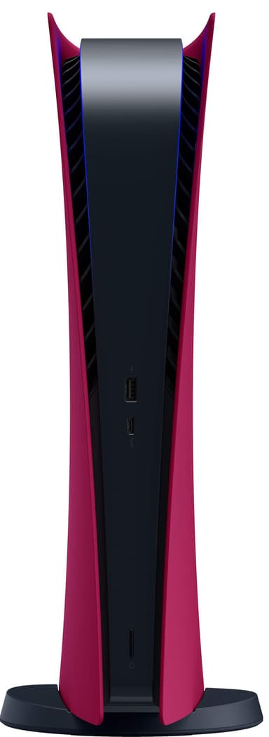 PS5 Digital Edition konsolhölje (Cosmic Red)