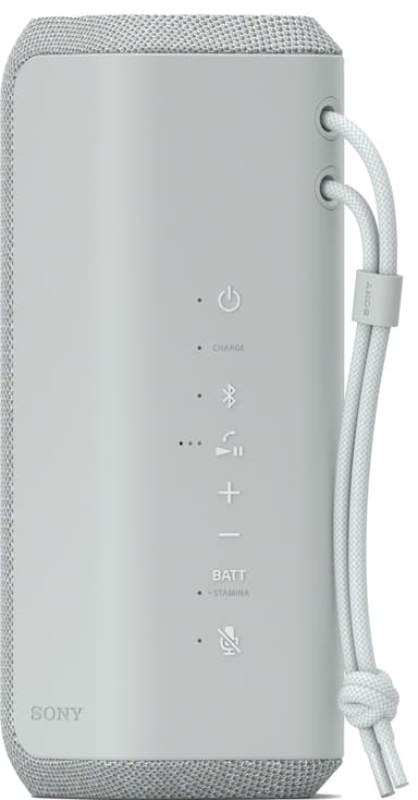 Sony SRS-XE200 trådlös portabel högtalare (ljusgrå)