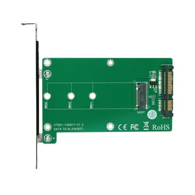 Maiwo KT001A M.2 SSD 2240,2260,2280 B-Key adapter till 22pin SATA