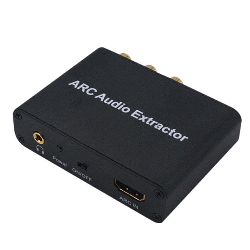 Arc Audio DC 5V HDMI ARC Audio Extractor Digital DAC to RCA Coaxial SPDIF 3.5mm Adapter 