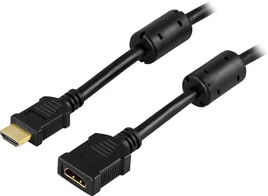 HDMI extension cable, 4K 60hz, HDMI Type A ma, female, 1m, b