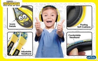 Minionerna Hörlurar Med Sladd