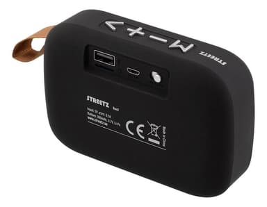 streetz S100 Portable Bluetooth speaker, USB/TF/AUX/FM, black