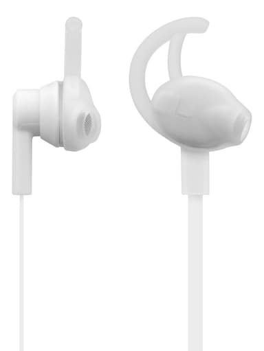 BT120 Stayinear BT headphones mic, control buttons white