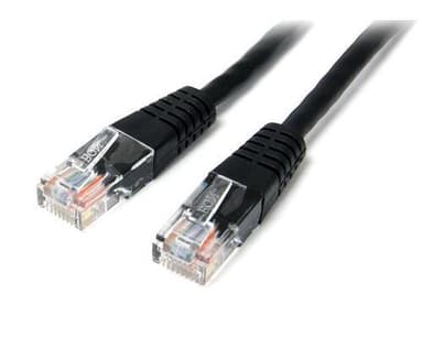 StarTech.com M45PAT15MBK, 15 m, Cat5e, U/UTP (UTP), RJ-45, RJ-45