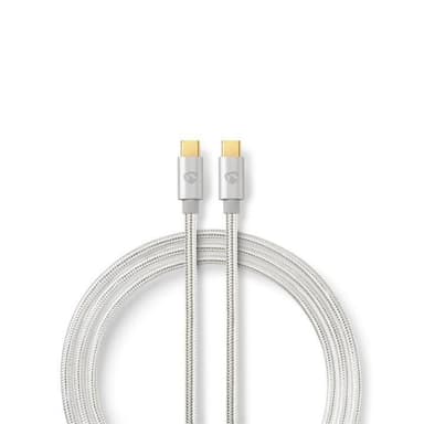 Nedis USB 3.1-kabel (Gen1) | Typ-C, hane - Typ-C, hane | 2.0 m | Aluminium