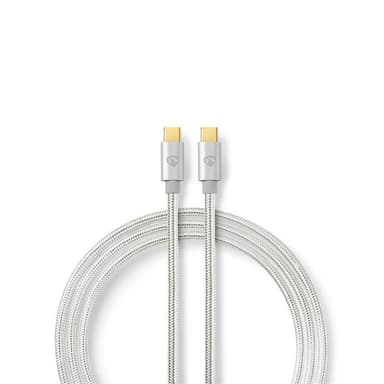 Nedis USB 3.1-kabel (Gen1) | Typ-C, hane - Typ-C, hane | 2.0 m | Aluminium