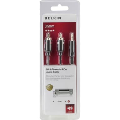 Belkin RCA / Teleplugg Audio Anslutningskabel [2x