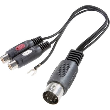 SpeaKa Professional RCA / DIN-anslutning Audio