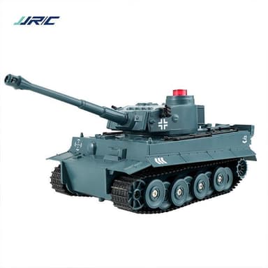 Fjärrstyrd tank roterbart kanontorn grå Q85