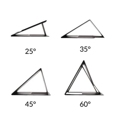 MOFT Z-Stand hæve/sænke bord Grey