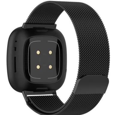 SKALO Milanese Loop till Fitbit Versa 3 - Roséguld