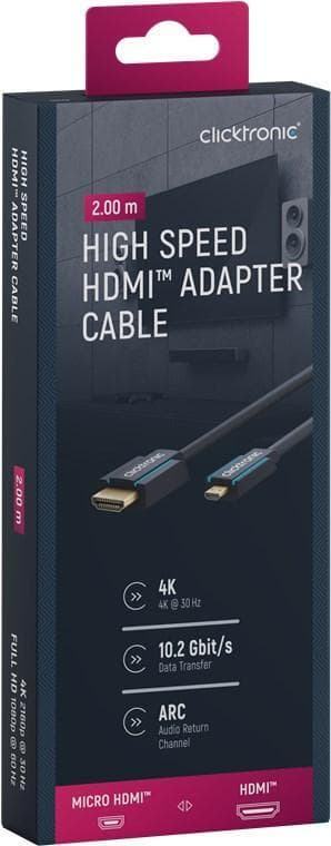HDMI™ till Micro HDMI™-adapterkabel