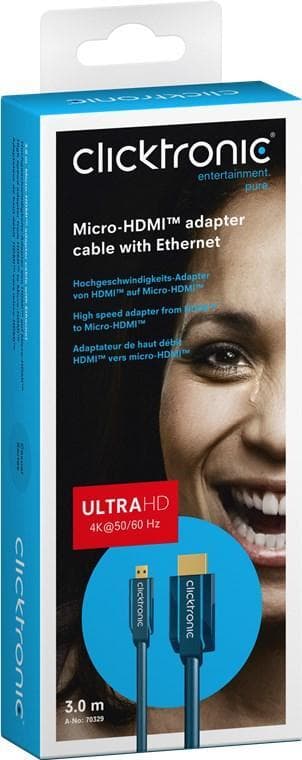 HDMI™ till Micro HDMI™-adapterkabel