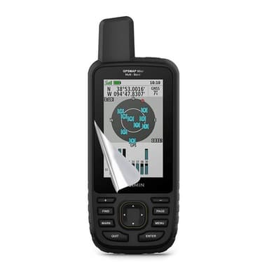 2-pack Skärmskydd PET film Garmin GPSMAP 66sr