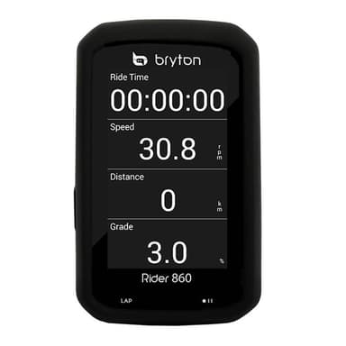 Silikon skal Bryton Rider 860 E - Svart