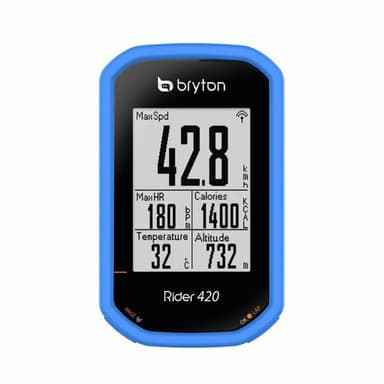 Silikon skal Bryton Rider 420 T - Blå