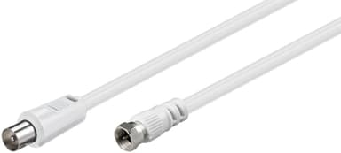 SAT/antenn-adapterkabel (<70 dB), dubbelskärmad