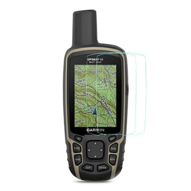 2-pack Skärmskydd av härdat glas Garmin GPSMAP 65
