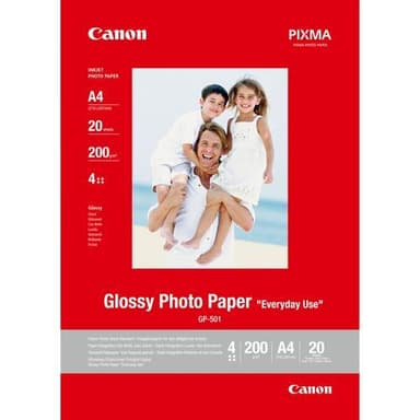 A4 GP-501 Glossy Photo Paper 200g (20)