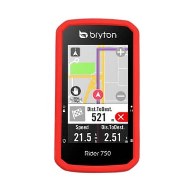 Silikon skal Bryton Rider 750 T - Röd