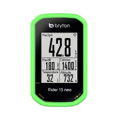 Silikon skal Bryton Rider 15 Neo E - Lime