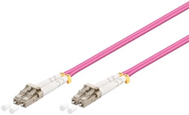 Fiberoptisk kabel, Multimode (OM4) Violett