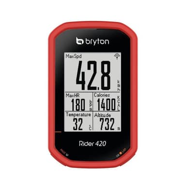 Silikon skal Bryton Rider 420 E - Röd
