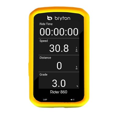 Silikon skal Bryton Rider 860 T - Gul