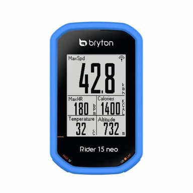 Silikon skal Bryton Rider 15 Neo E - Blå