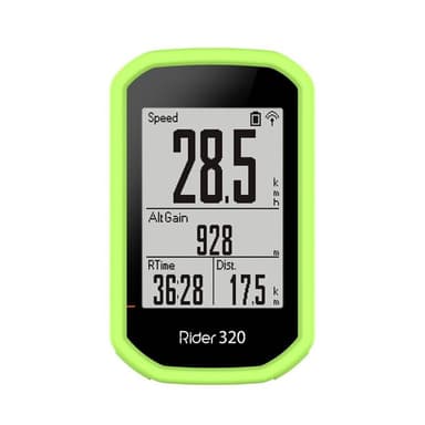 Silikon skal Bryton Rider 320 T - Lime