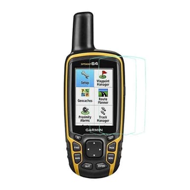 2-pack Skärmskydd av härdat glas Garmin GPSMAP 64
